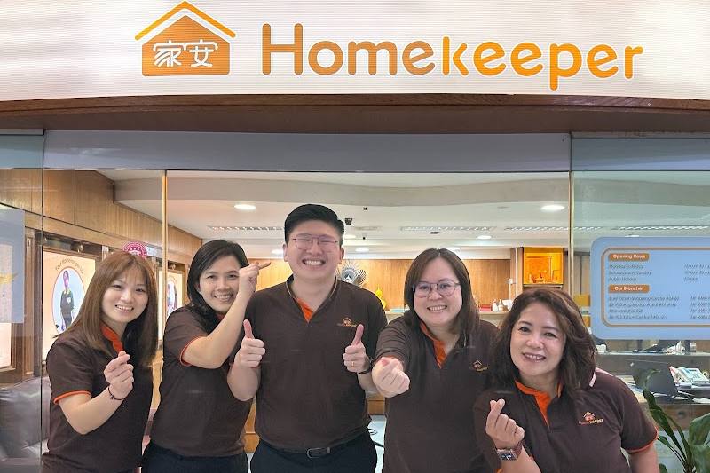 Staff at the Bukit Timah Shopping Centre office by Homekeeper Maid Agency