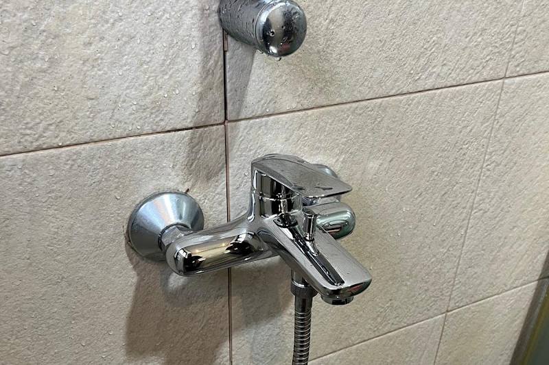 Newly fitted shower mixer tap by Perfect Plumbing Solutions